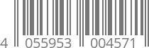 barcode 4055953004571
