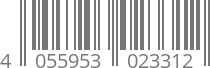 barcode 4055953023312