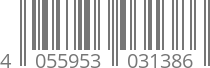 barcode 4055953031386