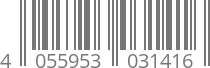barcode 4055953031416
