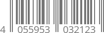 barcode 4055953032123