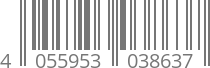 barcode 4055953038637