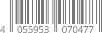 barcode 4055953070477