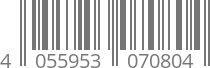 barcode 4055953070804