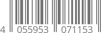 barcode 4055953071153