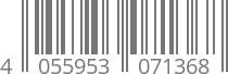 barcode 4055953071368