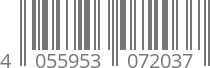 barcode 4055953072037