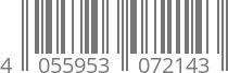 barcode 4055953072143