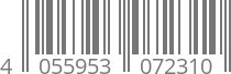barcode 4055953072310