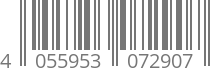 barcode 4055953072907