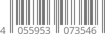 barcode 4055953073546