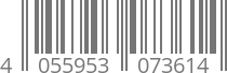 barcode 4055953073614