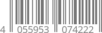 barcode 4055953074222