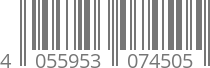 barcode 4055953074505