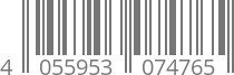 barcode 4055953074765