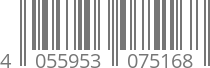 barcode 4055953075168