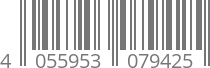 barcode 4055953079425