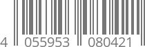 barcode 4055953080421