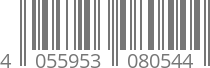barcode 4055953080544