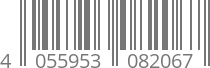 barcode 4055953082067