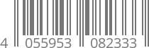 barcode 4055953082333