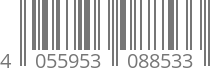 barcode 4055953088533