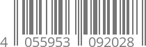 barcode 4055953092028