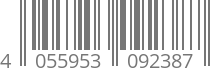 barcode 4055953092387