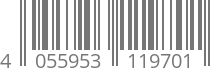 barcode 4055953119701