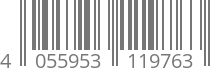 barcode 4055953119763