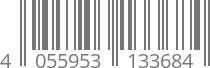 barcode 4055953133684