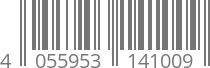 barcode 4055953141009