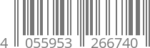 barcode 4055953266740